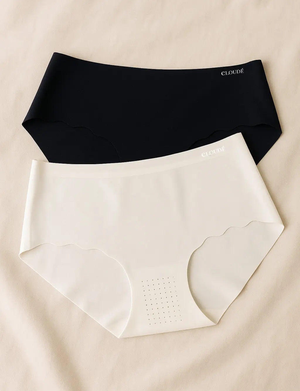 Seamless Underwear Starter Pack A – Black & White Cloude