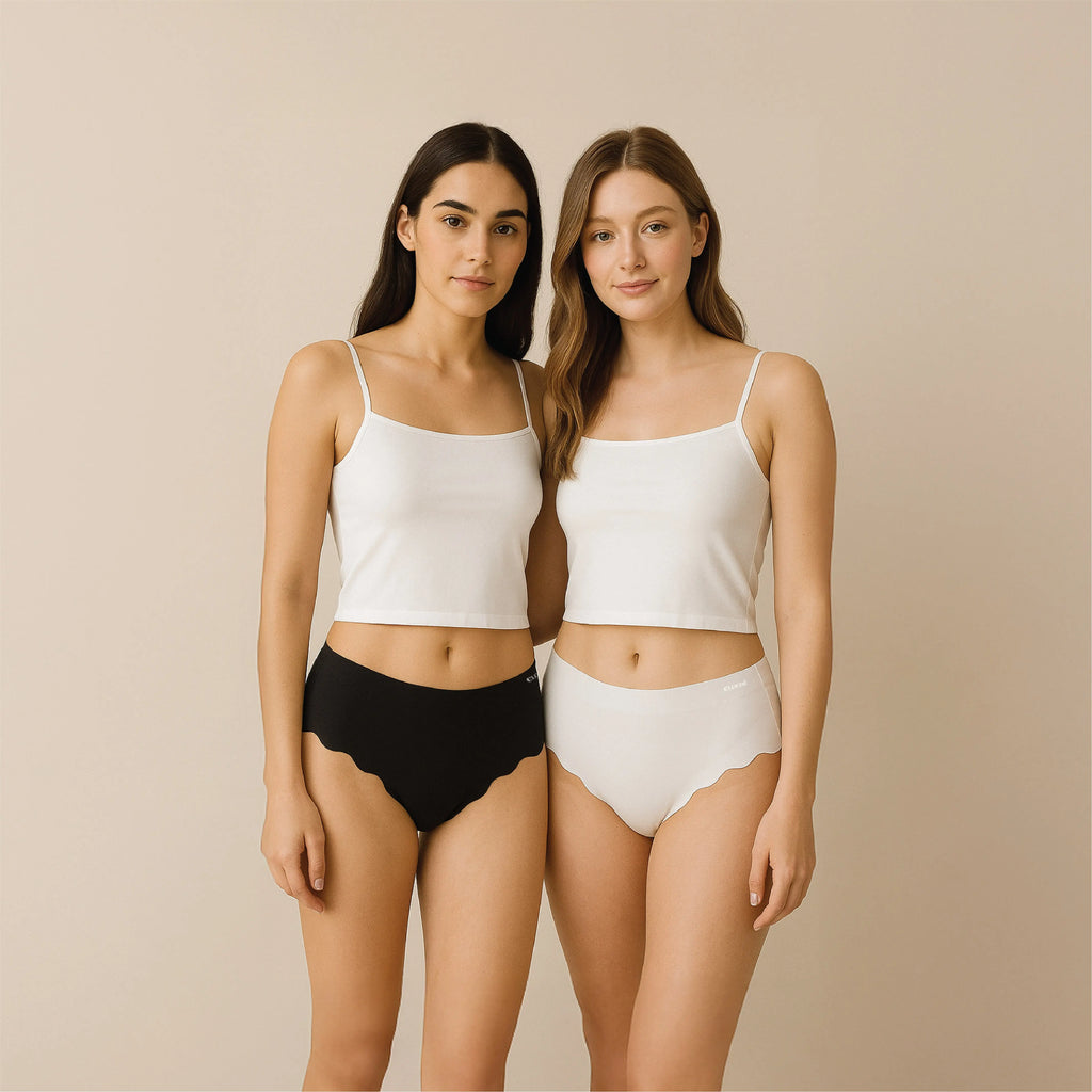 Seamless Underwear Starter Pack A – Black & White