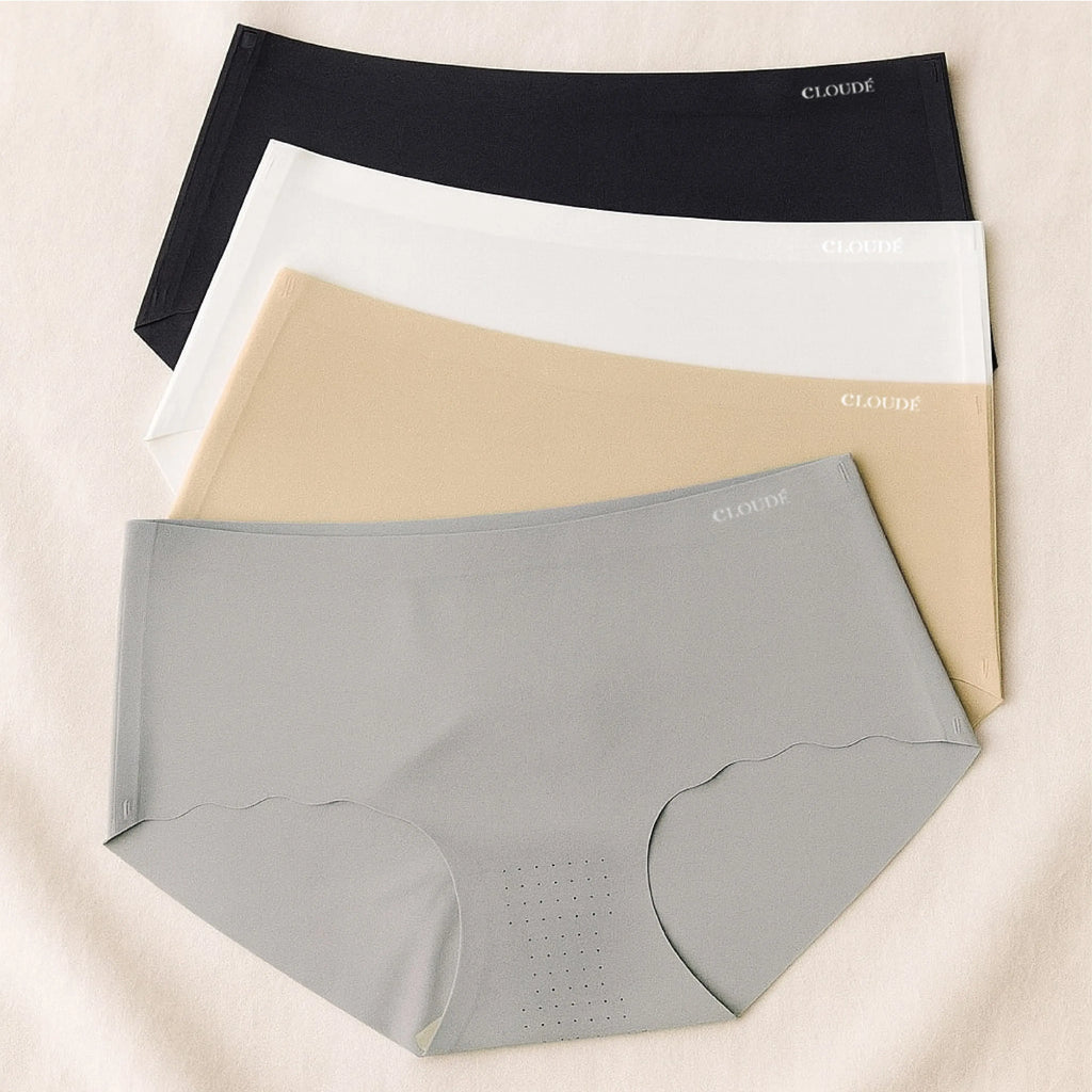 4-Piece Core Neutrals – Breathable Underwear Set | Gentle Stretch Fit